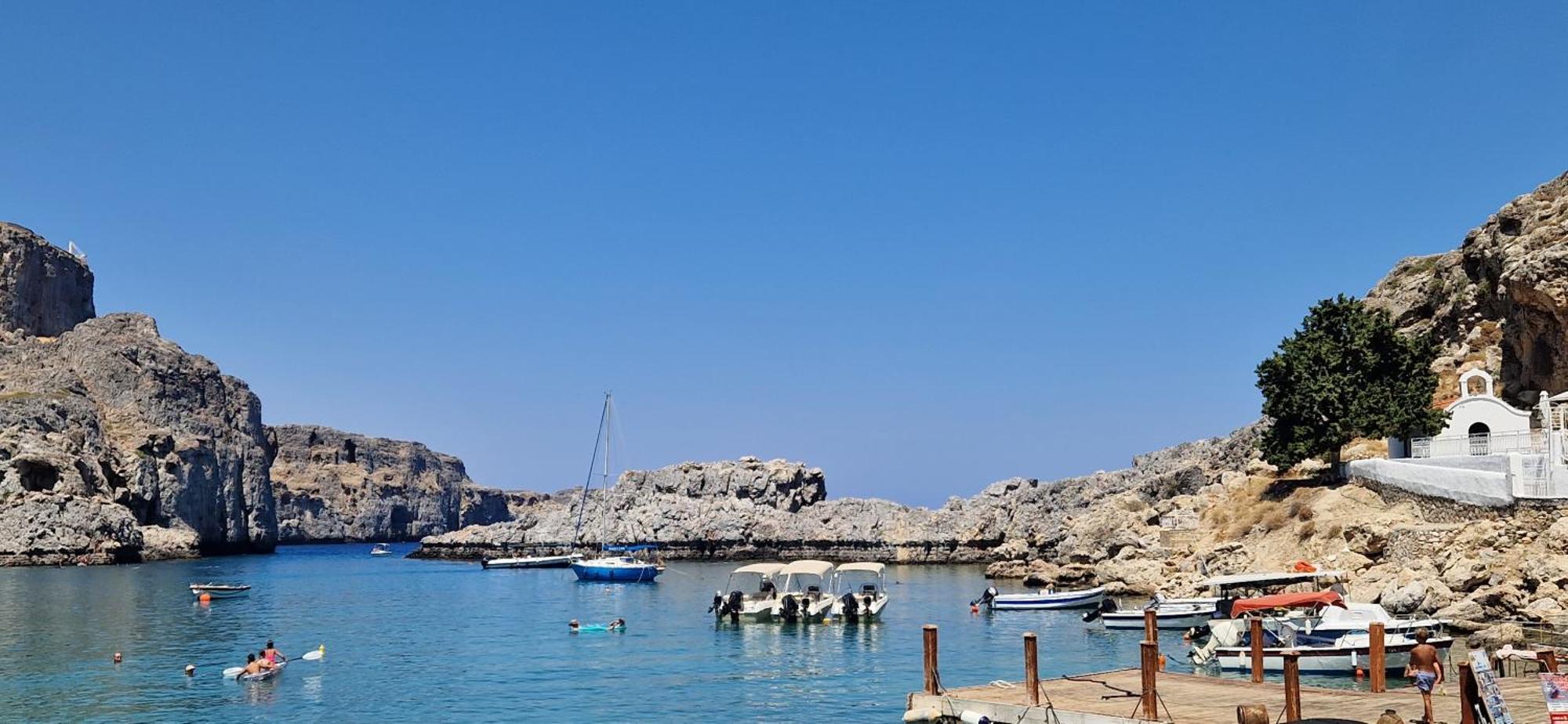 Lindos Luxury Belfry Apartment Exterior foto